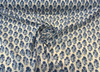 PK Lifestyles Ornaments Floral Blue Luna Drapery Upholstery Fabric by the yard