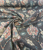 PK Lifestyles Pheasant & Fleur Shadow Gray Drapery Upholstery Fabric