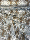 PK Mineral Springs Patina Velveteen Print Upholstery Drapery Fabric By The Yard
