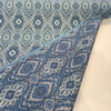 Sunbrella Alina Blue Medallion 302050-04301 Outdoor Upholstery Fabric By the yard