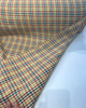 Laura & Kiran Rustic Check 1168/1 Cotton Upholstery Fabric By The Yard