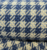 Laura & Kiran Hampshire Blue Houndstooth Upholstery 1175/3 Fabric
