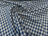 Laura & Kiran Hampshire Blue Houndstooth Upholstery 1175/3 Fabric