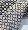 Rave Onyx Black White Jacquard Drapery Upholstery Fabric By The Yard