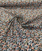 Retro Reef Fish Pink Blue Jacquard Drapery Upholstery Fabric By The Yard
