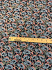 Retro Reef Fish Pink Blue Jacquard Drapery Upholstery Fabric By The Yard