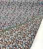 Retro Reef Fish Pink Blue Jacquard Drapery Upholstery Fabric 