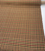 Laura & Kiran Glen Plaid Check Wine Camel Olive Fabric By The Yard