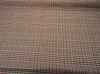 Laura & Kiran Glen Plaid Check Wine Camel Olive Fabric By The Yard