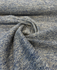 Dreamy Blue Steel Textured Boucle Performance Upholstery Fabric By The Yard