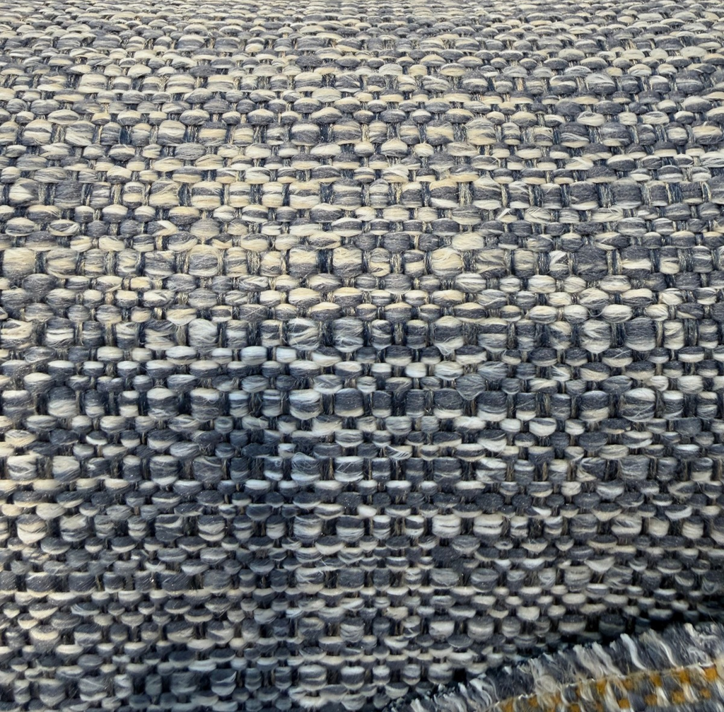 Sugarshack Blue Raincloud Performance Upholstery Chenille Fabric By The Yard