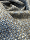 Revolution Whitaker Blue Gray Performance Chenille Upholstery Fabric By The Yard