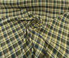 Laura & Kiran Highland Meadow Plaid Green Drapery Upholstery Fabric By The Yard