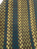 Laura & Kiran Meadow Stripe Check Green Drapery Upholstery Fabric By The Yard