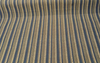 Laura & Kiran Meadow Stripe Check Green Drapery Upholstery Fabric By The Yard