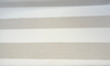 Sunbrella Afar Stripe Flax White Upholstery Outdoor Fabric By the yard