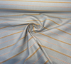 Sunbrella Linger Slate blue striped acrylic fabric sold by the yard for pillows, cushions and drapery