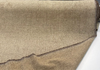 Close view of the bronze gold chenille weave and its soft dense texture