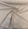 Sunbrella Linger Cashmere beige striped acrylic fabric sold by the yard for pillows, cushions and drapery