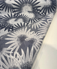 Sunbrella Etta Harbor Blue 145938-0007 large scale navy floral fabric