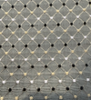 Sanctuary Diamond Dark Teal small-scale dot jacquard upholstery fabric