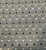 Sanctuary Diamond Dark Teal small-scale dot jacquard upholstery fabric