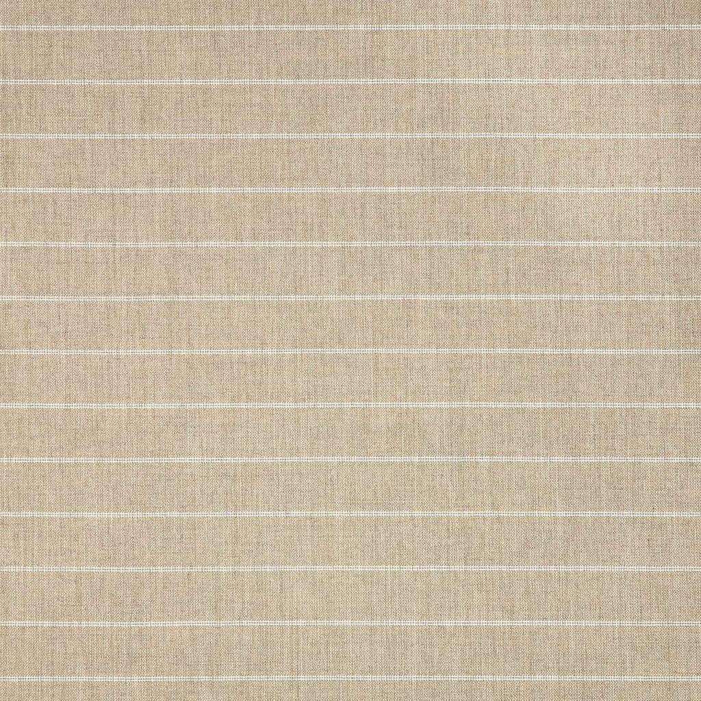 Sunbrella Ticking Dove sand taupe white stripe indoor outdoor upholstery fabric