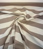 Rue Mocha cabana stripe solution-dyed acrylic fabric 54 inches wide