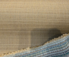 Sunbrella Dupione Raffia wheat beige variegated stripe indoor outdoor upholstery fabric