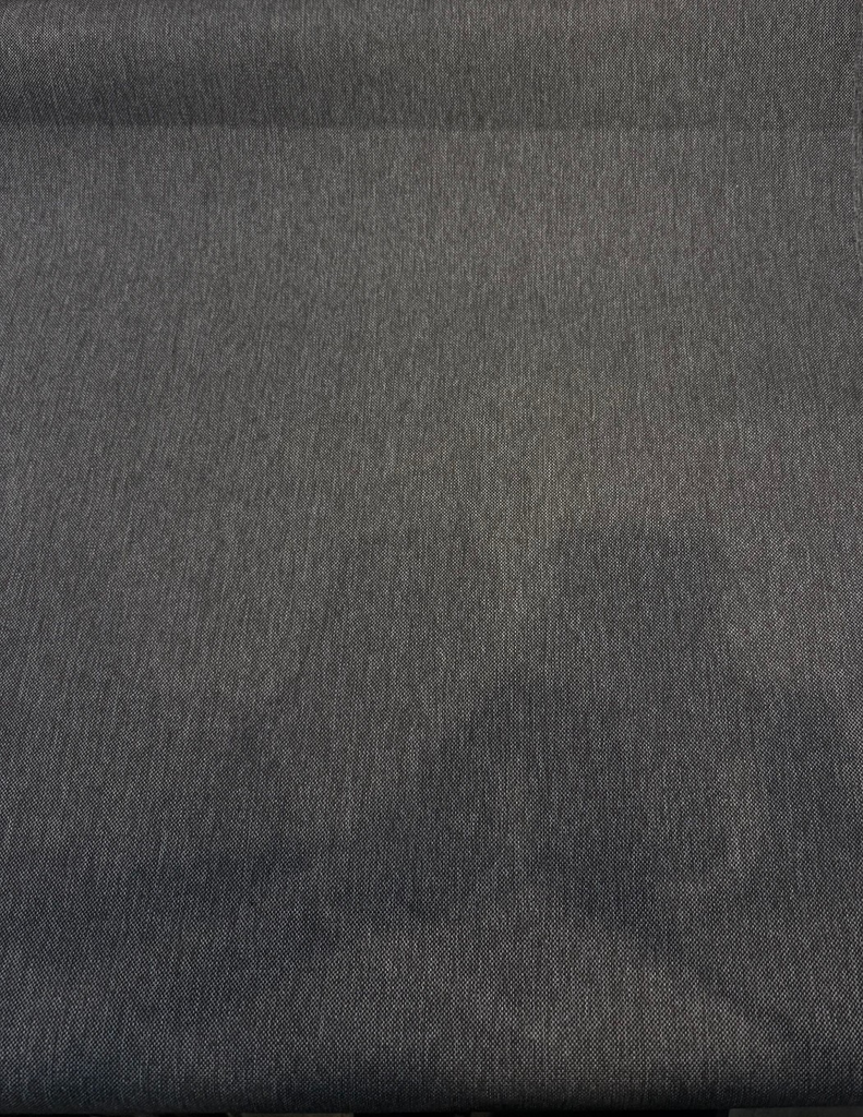 Sunbrella Hint Coal charcoal black textured solid indoor outdoor upholstery fabric