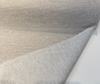 Sunbrella Vista Steel railroaded boucle texture running across the roll