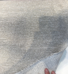 Vista Steel light gray sanded surface outdoor cushion fabric detail