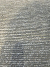 Vista Steel 46106-0014 white boucle loops on silvery greige ground close-up
