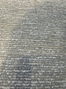 Vista Steel 46106-0014 white boucle loops on silvery greige ground close-up