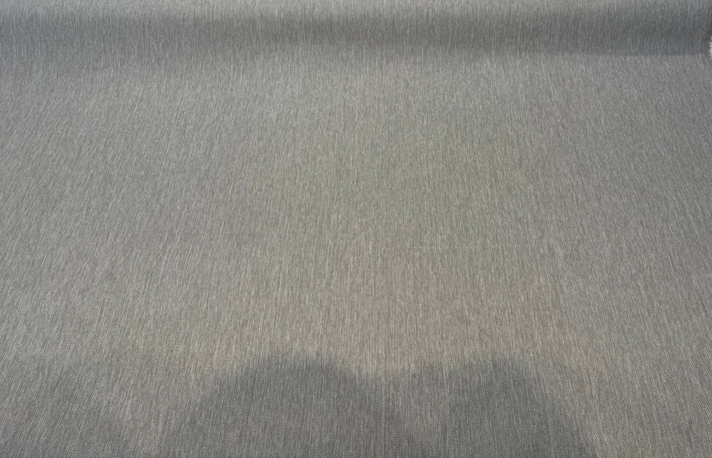 Sunbrella Hint Grey light gray textured solid indoor outdoor upholstery fabric