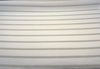 Sunbrella Mixi Linen beige and cream ticking stripe indoor outdoor upholstery fabric
