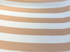 Sunbrella Rue Peach apricot tan and cream cabana stripe indoor outdoor upholstery fabric