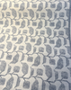 Sunbrella Lola Slate railroaded botanical print fabric 54 inches wide