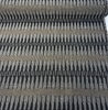 Sunbrella Ortiz Onyx black and gold etched stripe indoor outdoor upholstery fabric