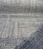 Boro Indigo 146030-0002 concentric square dotted line weave pattern close-up