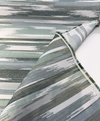 Sunbrella Transformation Moss Fusion collection ikat stripe fabric 54 inches wide