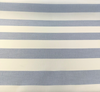 Sunbrella Rue Air Blue powder blue and white cabana stripe indoor outdoor upholstery fabric