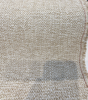 Hampton Rawhide open weave chenille texture detail in sandy beige and off-white