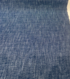 Valdese Sailor Indigo rich navy blue heathered solid indoor upholstery performance fabric