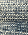 Revolution Tara Blue Mist blue textured chenille showing face and reverse on the bolt