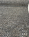 Revolution Tara Charcoal gray chenille showing the horizontal tweed striation and the reverse