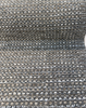 Revolution Tara Charcoal close-up of the nubby gray, taupe and cream chenille basketweave