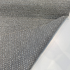 Revolution Tara Charcoal taupe gray chenille draped to show face and reverse at the selvage