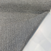 Revolution Tara Charcoal taupe gray chenille draped to show face and reverse at the selvage
