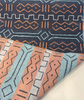Revolution Prescott Navy global geometric performance fabric on the roll